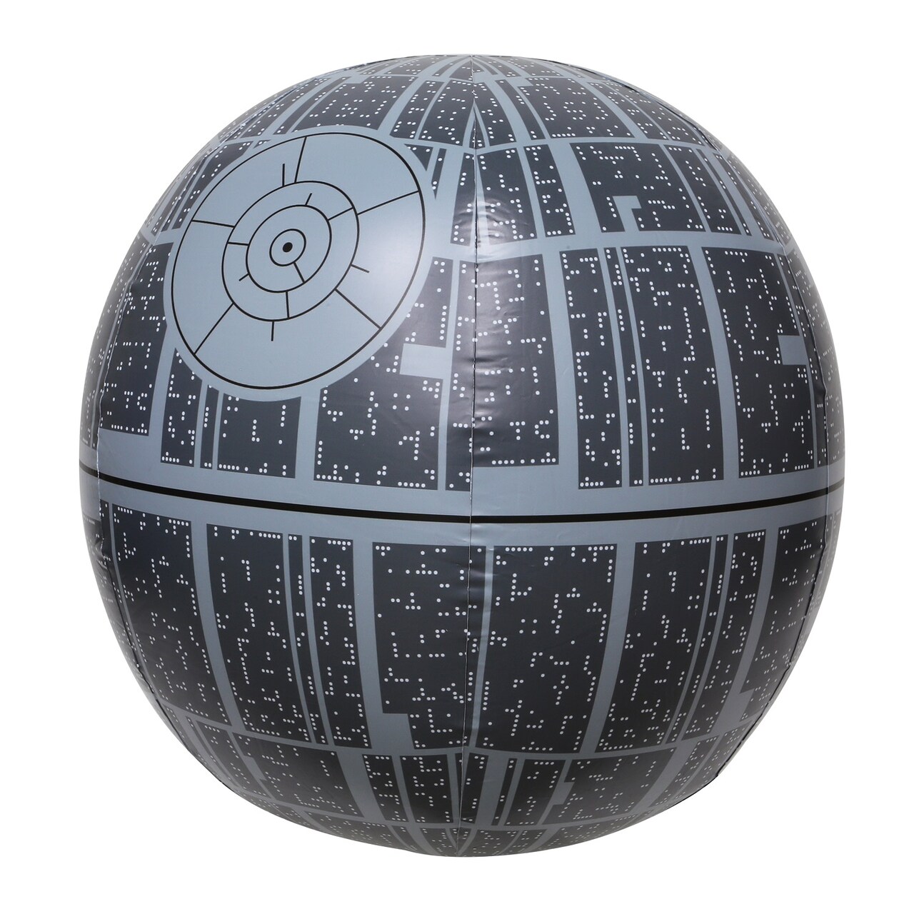 SwimWays 31" Black Star Wars Death Star XXL Light Up Inflatable Beach Ball